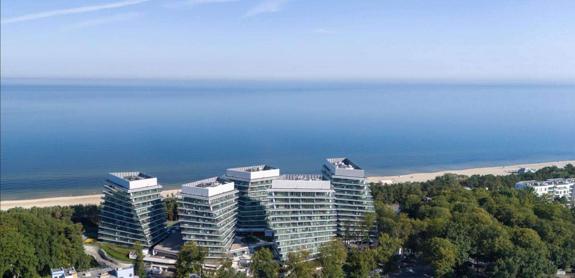 米兹多洛杰Wave Sea View公寓 外观 照片